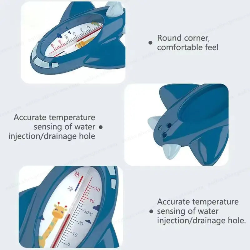 Baby Bath Thermometer for Newborn Small Bear Fish Dolphin Duck Water Temperature Meter Bath Baby Bath Toys Thermometer Bath 1Pc