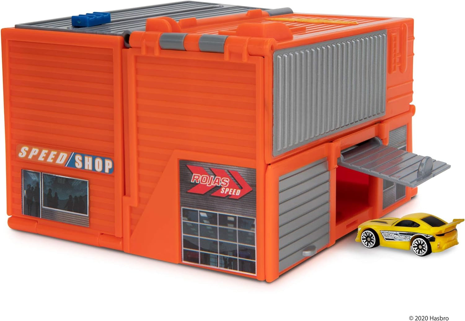 Core Playset, Car Tuner Garage Station - Expandable and Connectable to Other MM Sets, Includes One Exclusive Vehicle - Collect Them All