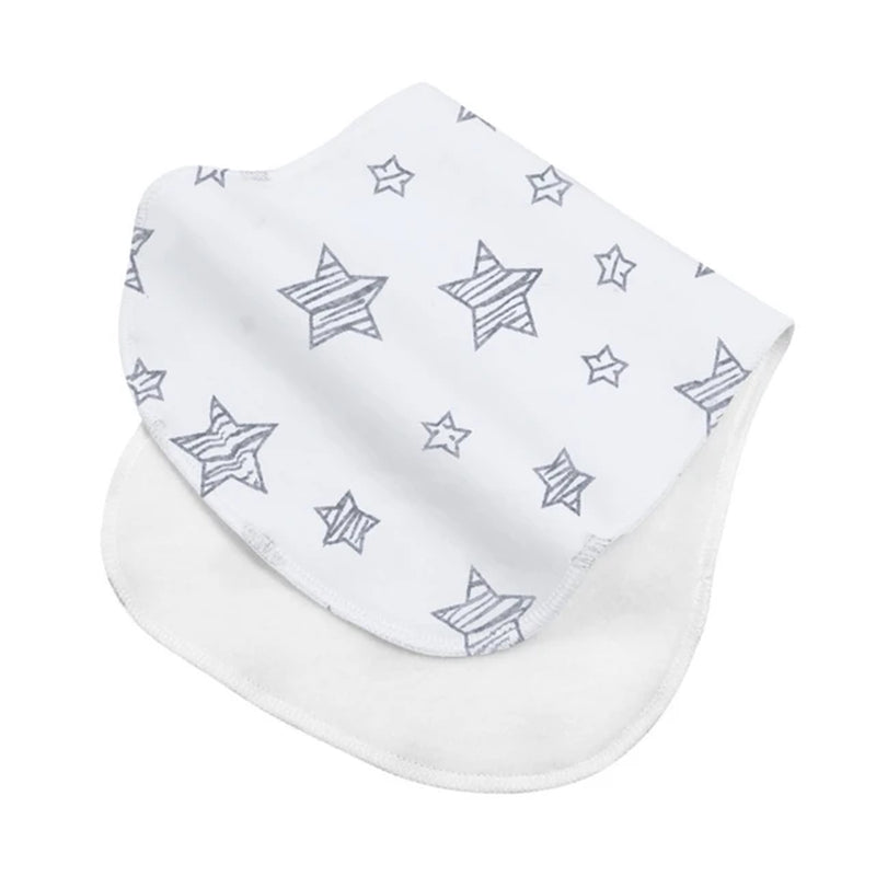 Baby Burp Cloths for Girls & Boys Cotton Absorbent 2 Layer Towel Burping Cloth Dropshipping